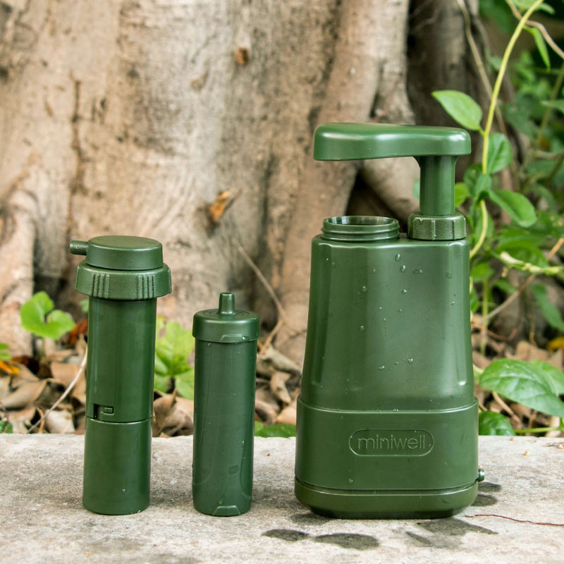 miniwell單兵 戶外凈水器 L610&L800 二級炭纖維濾芯