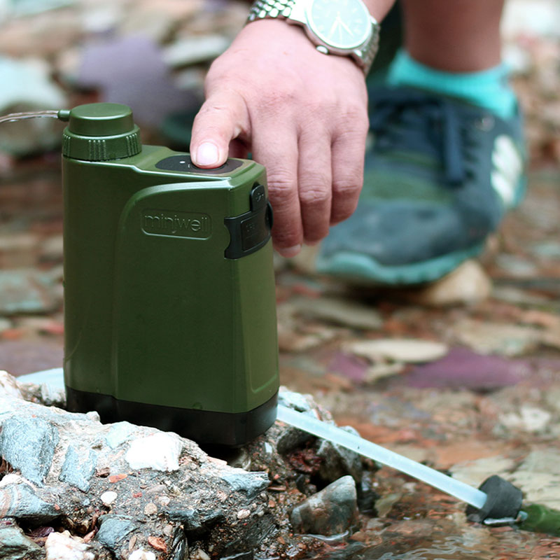 miniwell單兵L800 電泵戶外凈水器800